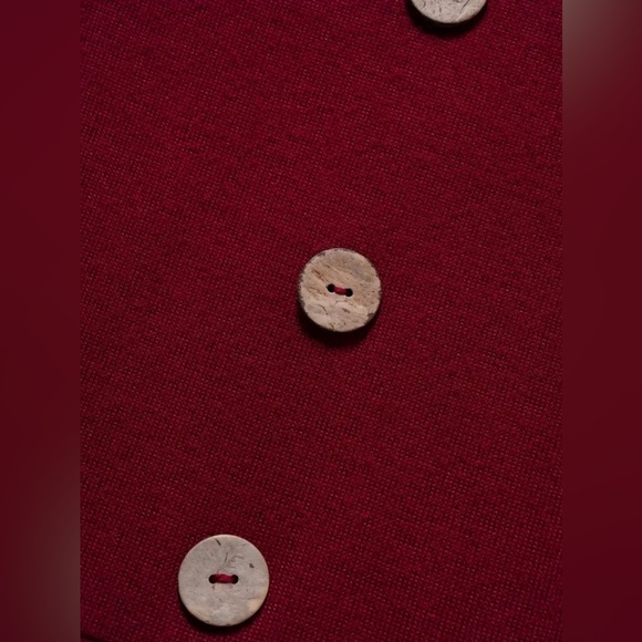 Women’s Red Plaid Print Panel Hooded Midi Dress Size 6 NWOT - Picture 4 of 11